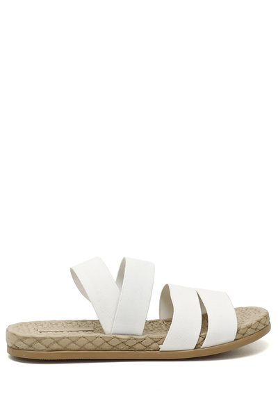 GÖNDERİ(R) White Heart Women's Sandals 35810