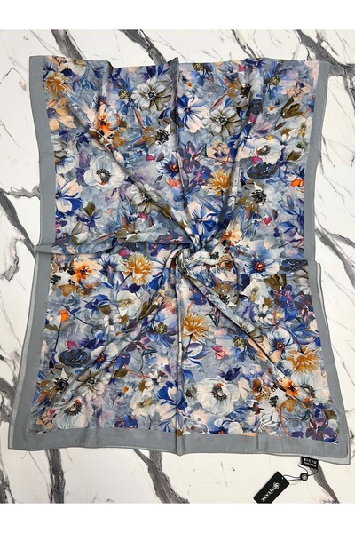 Modario Si̇yane Cupra Viscose Shawl Pattern 2 26 - 10