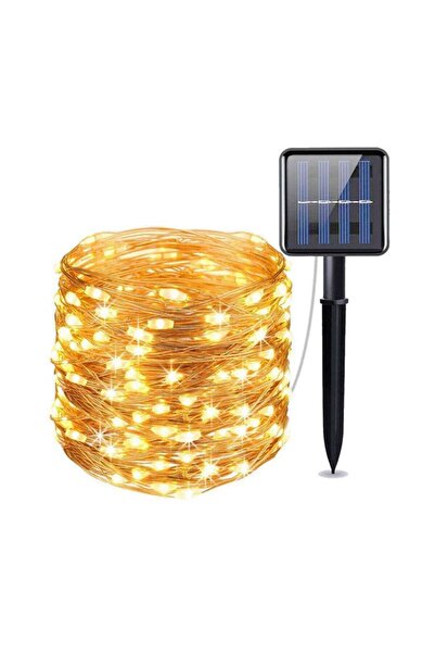 Sezy 20 Metre 200 Led Solar Enerjili Günışığı Led Işık Aydınlatma
