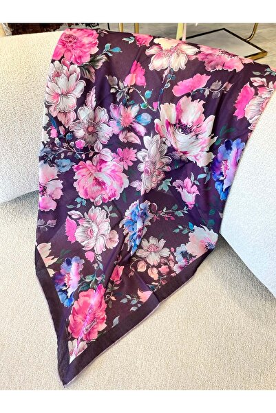 Modario Si̇yane Natural Scarf Pattern 4 - 17