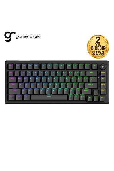 K1 HE Grey Ultra-Fast Lime Magnetic Switch 8K Hz Turkish Wired Gaming Keyboard