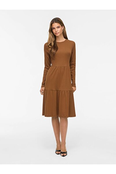 VILA Pulloverkleid Langarm