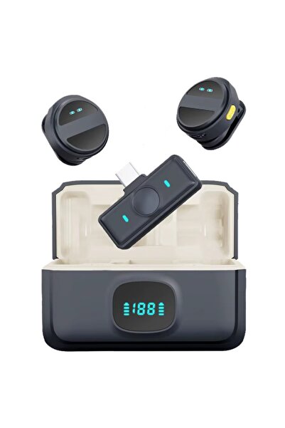Generic SX21 Magnetic Lavalier Microphone Wireless Interview Live Broadcast N...
