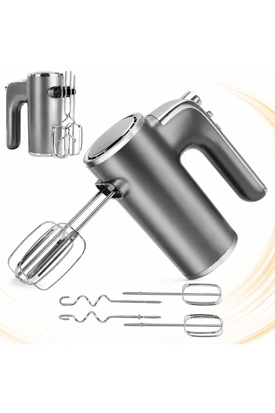 Sofia Concept Mixer de mână Adela, 400W, 5 viteze, funcție Turbo, oțel inoxid...