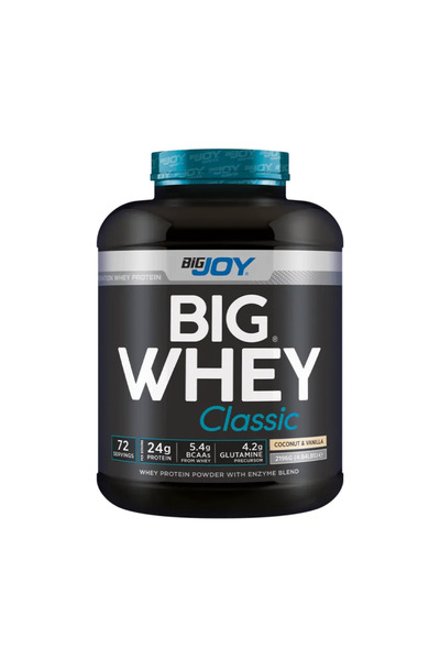 Bigjoy BIGWHEY Whey Protein Classic Hindistan Cevizi -Vanilya Aromalı 2196g 7...