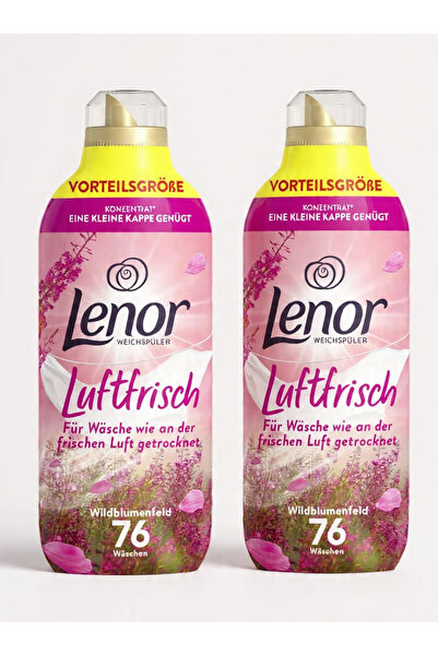 lenor ÇAMAŞIR YUMUŞATICISI 76 YIKAMA 2 Lİ KAMPANYALI