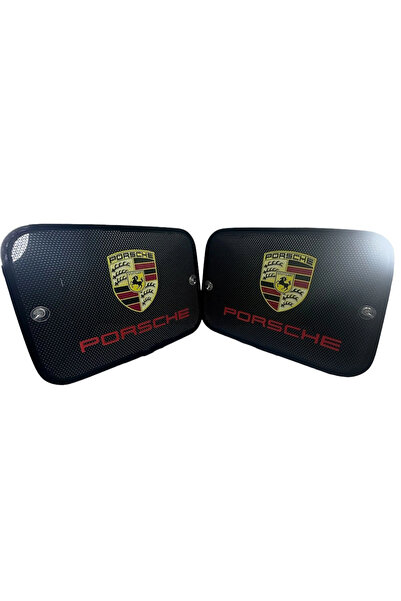 TKY Accesoriu pentru perdea geam laterală imprimată Porsche - Potrivit pentru...