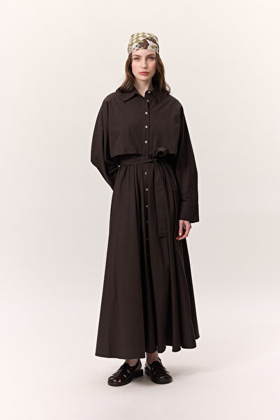 Manuka ROCHIE CAMASĂ STIL TRENCH MARO