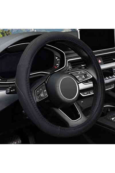 Michelin MC1003N Premium Suni Deri Direksiyon Kılıfı SİYAH