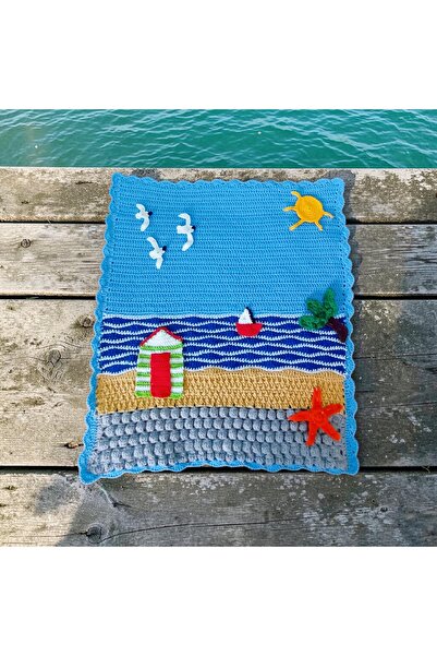 El örgüsü بطانية أطفال من YDR DESIGN مقاس 60x70