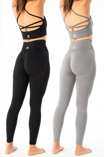 HARSFIT 2-Pack Briza Seamless Scrunch High Waist Sports Leggings