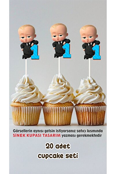 Sinek Kupası Tasarım زينة كعكة عيد الميلاد بتصميم شخصية باترون للأطفال بعمر س...