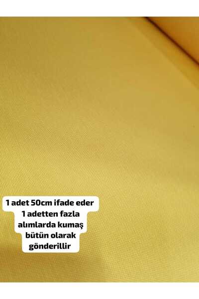 Home Duck Kumaş Su ve Leke itici özelliği vardır ( Sarı 50 x 180 )
