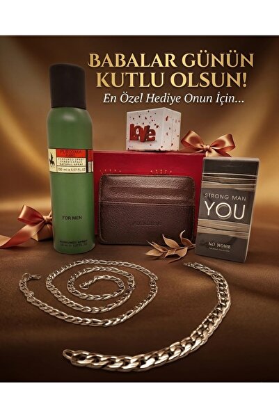 BeautySet 7 Parça Erkek Hediye Seti Kutusu Babalar Günü Hediyesi 113450