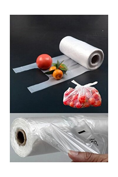 Merpak Ambalaj Rulo Poşet Orta Boy Hışır Atlet Poşet Market Manav Poşeti Çöp Poşeti 23x45 cm