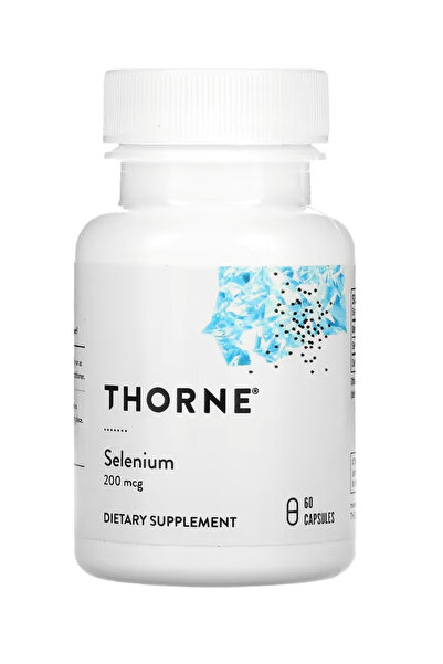 Thorne , Selenium, 200 mcg, 60 Capsules.Abd Menşei.38.
