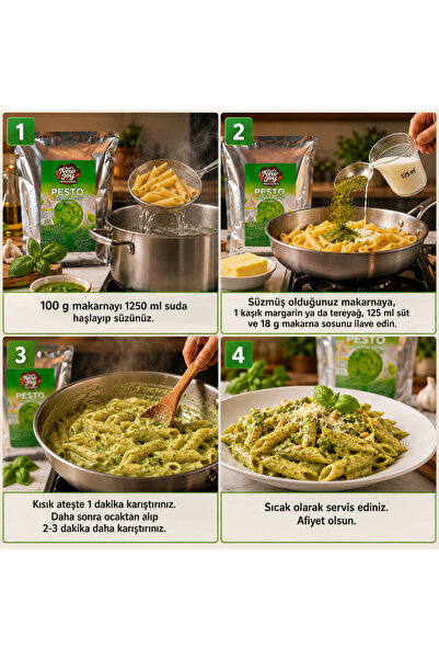 chef's new joy professional Pesto Makarna Sosu Toz 1000 gr