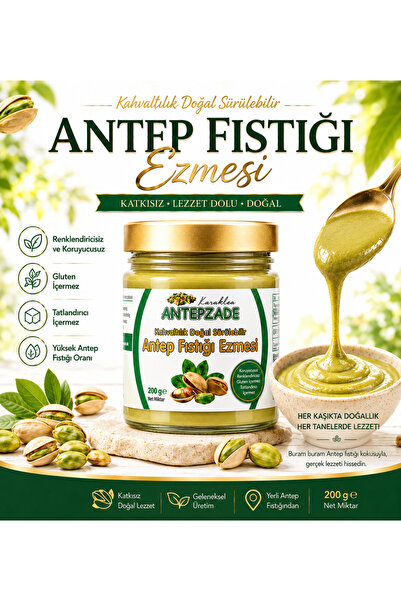 KAVAKLICA ANTEPZADE Antep fıstığı ezmesi net 200 g
