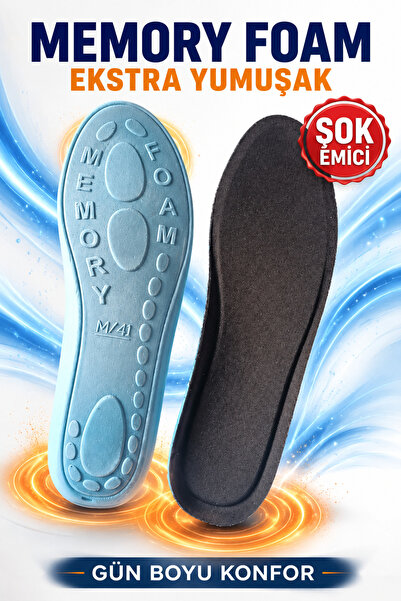 Bydev Taban ByDev Memory Foam Ortopedik Tabanlık ile gün boyu rahat adımlar!