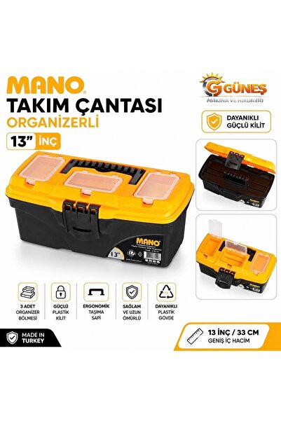 MANO Organizerli Takım Çantası 13"