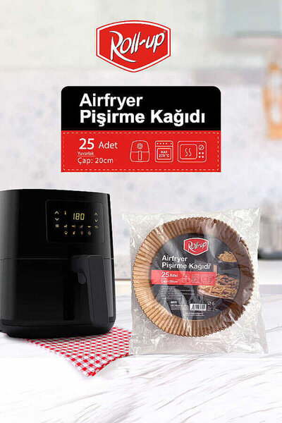 Genel Markalar Airfryer Pişirme Kağıdı Kare 20cm 25li Kare 20cm 25li