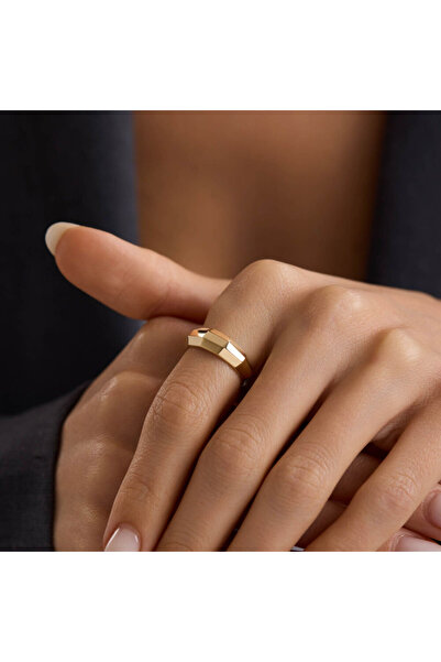Sembol Gold Golden Touch Altın Yüzük