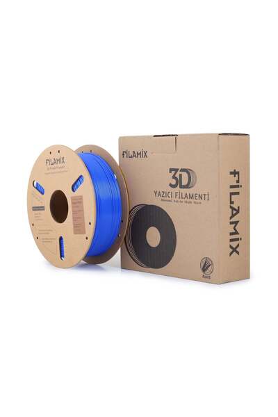 FİLAMİX PLA+ Mavi 3D Filament 1.75mm 1kg - Teknoartshop