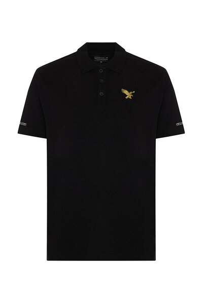 Kartal Yuvası BEŞİKTAŞ JK BLACK EAGLES SOCIETY KARTAL LOGO POLO T-SHIRT
