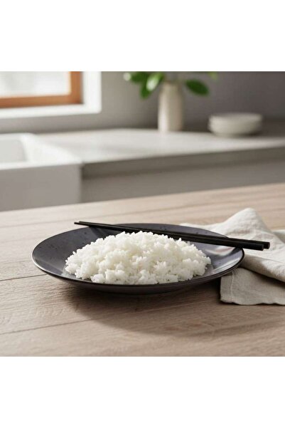PAN HOME طبق عشاء بني منقط بقطر 27 سم