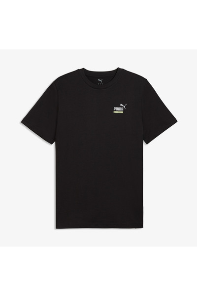 Puma Graphic Erkek Siyah T-Shirt