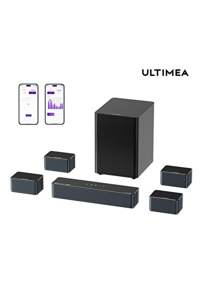 ULTIMEA Poseidon D80 7.1 Ch Soundbar with Dolby Atmos, with 6.5" Wireless Sub...