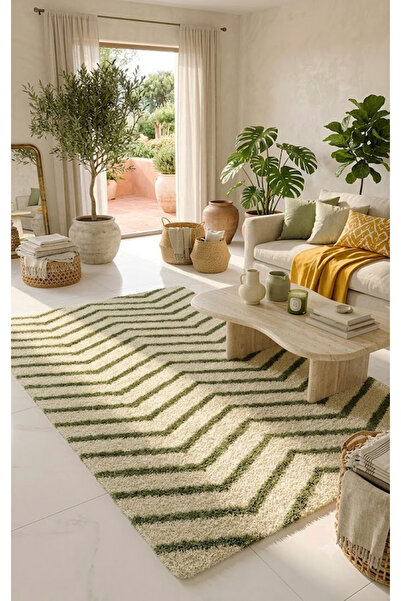 EUROBANO Marta Nordic Machine Washable Living Room Bedroom Floor Mat Carpet S...
