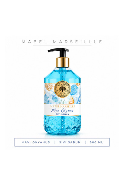 Mabel Marseille Mavi Okyanus Sıvı Sabun 500 ml