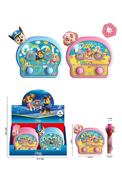 UPSTYLE Işıklı Su Oyunu Paw Patrol Suda Halka Geçirme Nostaljik El Atarisi Pi...
