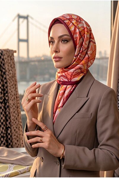 Sisley ELİSA DESENLİ EŞARP-2007-90*90