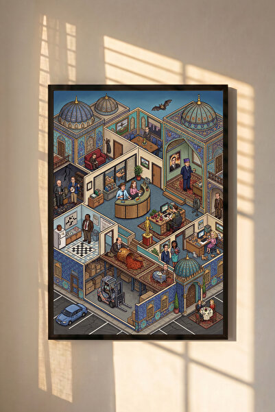 Miniaworks Katipler: The Office Minyatür Tablo