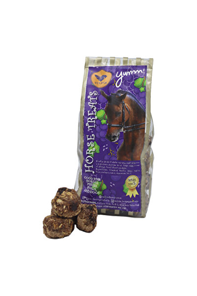 Tulpar Horse Treats Ödül Kurabiyesi 1kg- Elmalı / Üçlü Paket