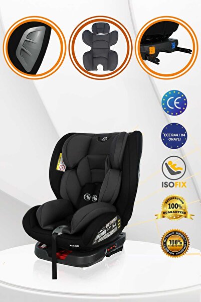 Maxi Taxi Safe Travel 360 derece Dönebilen 0-36 kilo Isofix Oto Koltuğu Gri-s...