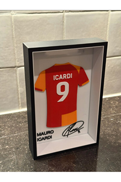 Tyana3D Spor Kulübü - Jersey Plaket Çerçeve - Futbolcu Forma Plaketi - Efsane...