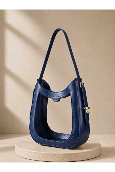 Atölye MaDe Deri Örgü Kiti - Tod’s Elegant - LACİVERT - Tek Parça Örgü Kiti (...