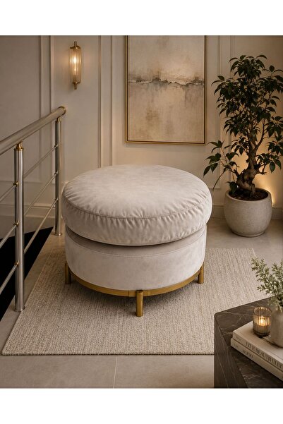 larissa design Puf Bench (RENK SEÇENEKLERİ İÇİN İLETİŞİME GEÇİN)