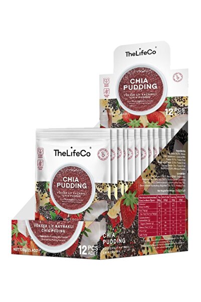 TheLifeCo Chia Pudding 57 G-12’li Kutu