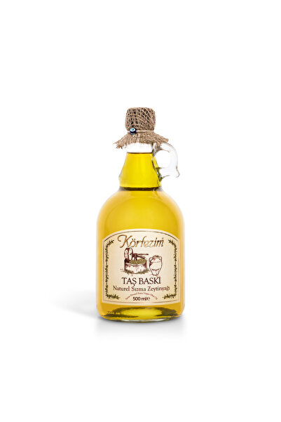 Körfezim Taş Baskı Naturel Sızma Zeytinyağı 500 ml