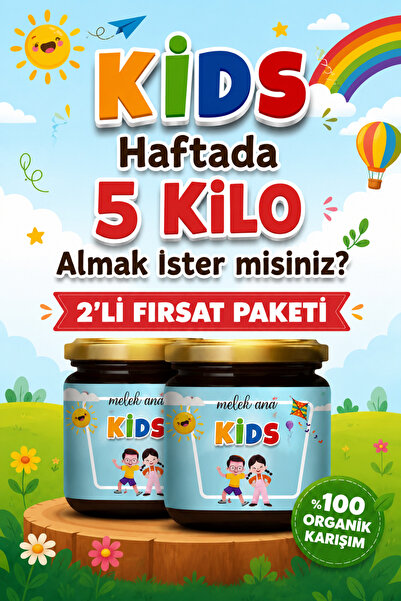 Genel Markalar Çocuklara özel iştah açıcı Kilo-Aldırıcı 2’li Kids Macun