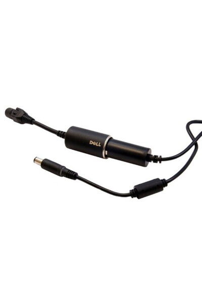 Dell 90 Watt Auto / Air adapter, power supply (black)