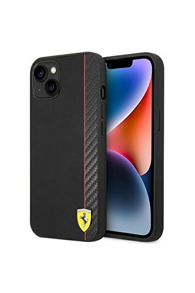 Ferrari FEHCP14MAXBK iPhone 14 Plus 6.7 "   negru/negru carcasă rigidă d...