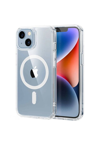 ESR Husă Hibridă Clasică pentru iPhone 14 Plus, Magsafe (transparentă)