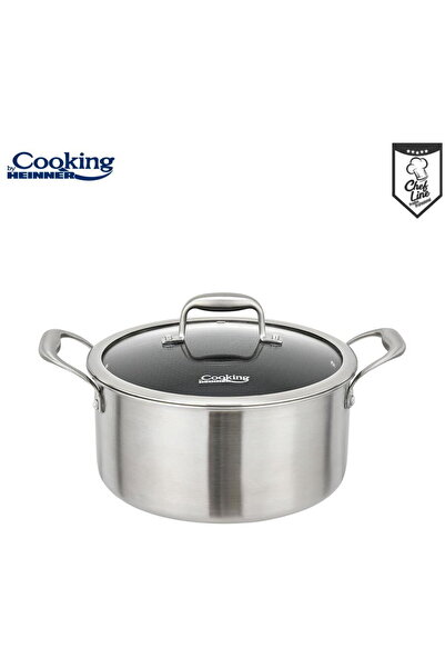 Heinner SEMIOALĂ INOX+CAPAC 24x12CM,5L,TITAN3