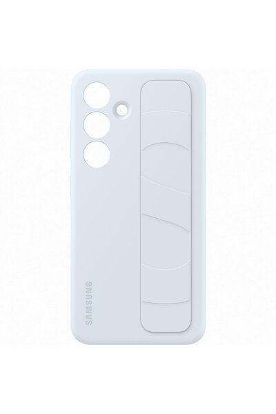 Samsung Husă cu suport și prindere pentru Galaxy S24 S921, Albastru deschis, ...