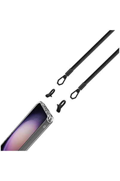 Celly HUSĂ FREEDOM - Husă Samsung S23/ S23 EE + șnur negru [FREEDOM]